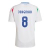 Officiële Voetbalshirt Italië Jorginho 8 Uit EK 2024 - Heren